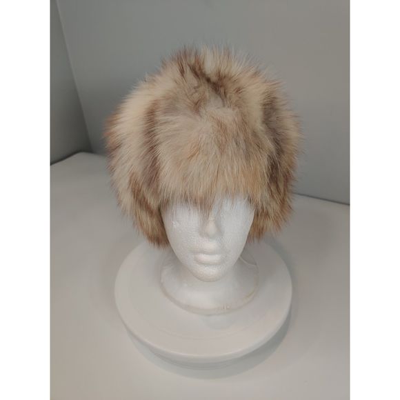 Beautiful Norwegian Fox Fur Hat From Canada main image 7